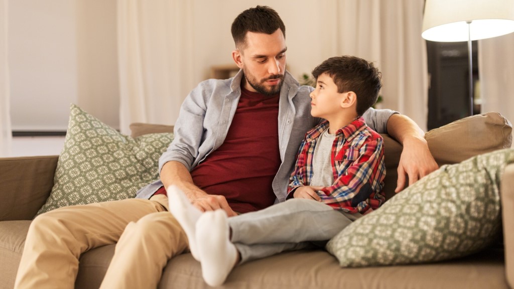 Family Preparedness, But What Are We Going To Tell The Kids? 1 Family Prepardness Dad Talking To Son