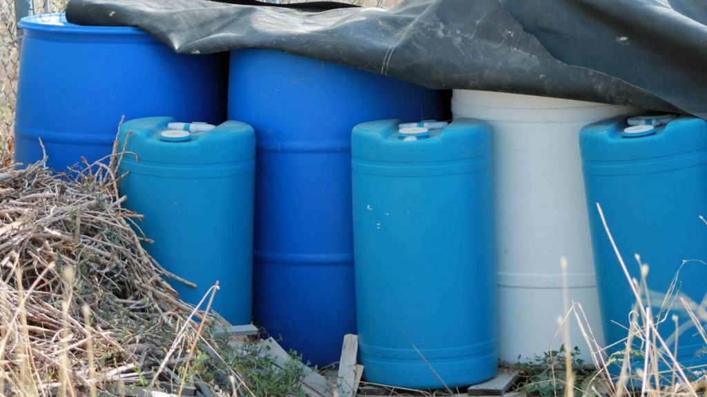 Water Storage Barrels