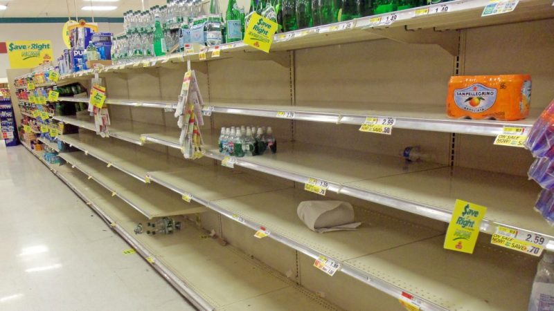 72 Items That Will Disappear First When The SHTF 7 When The SHTF Empty Shelf