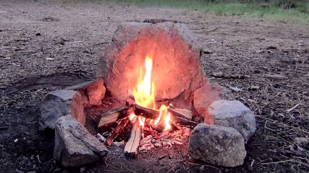 The No-Dig Smokeless Campfire 1 smokeless campfire fire